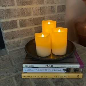 Mikasa flameless candles!